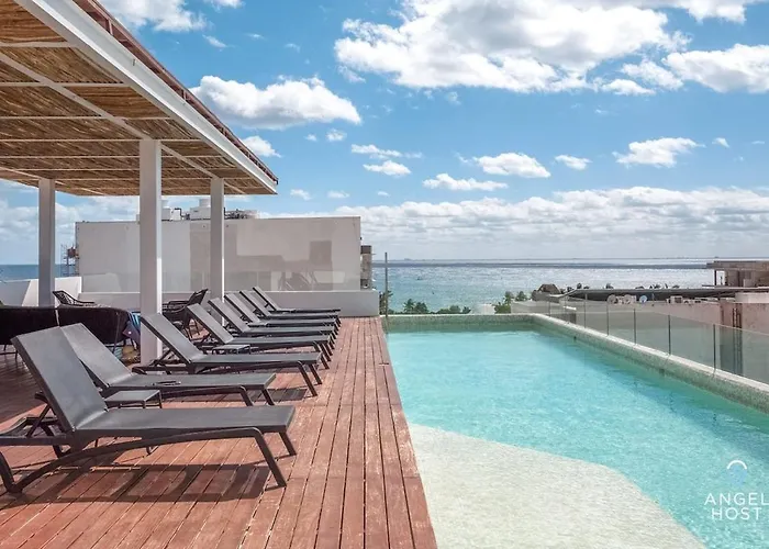 Oceanview Roof Pool I Fast Wifi I Smarttv Nr Beach